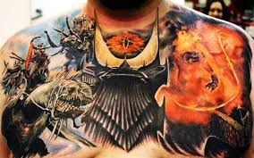 Amazing Lord Of The Rings Chest Tattoo Lord Of The Rings Tattoo Lotr Tattoo Chest Tattoo Men