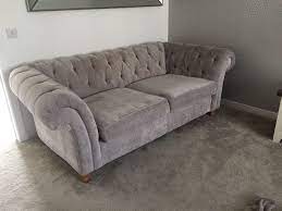 Two Next Gosford Sofas Mid Silver Living Room Sofa Silver Sofa Ikea Corner Sofa