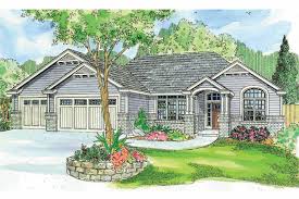 The vaulted great room, enhanced by a fireplace, is a wonderful gathering place in this home plan. Ranch House Plans Windsor 30 678 Associated Designs