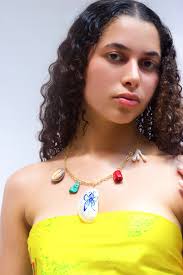 Serendipitous Project x Ariel Kellogg Island Gem Charm Necklace