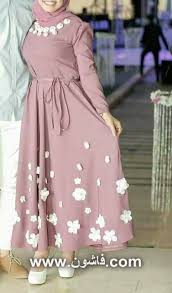 فستان سهرة محجبات بالورد الابيض لموضة 2017 Muslim Fashion Dress Muslimah Fashion Outfits Muslim Fashion Outfits