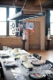 This Setting Has Lots Of Love But Not Overflowing With Standard Valentine S Decor A Much More Modern Look Ladder Decor Unique Furniture Decor