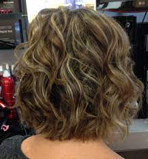 Love These Waves The Color And Highlites Short Permed Hair Curly Hair Styles Medium Hair Styles