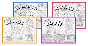 Over 600 pages of downloadable resources for teaching children the alphabet one week at a time. Printable Bible Coloring Pages Teach Sunday School