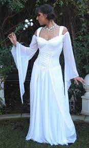 Plus size white lace gothic medieval renaissance corset dress 1x 2x 3x 4x 5x. Fairy Corset Dress Irish Wedding Dresses Medieval Gown Fantasy Dress