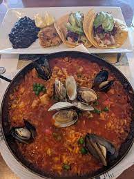 Shrimp is also a good choice for the grill. Flaherty S Fish Tacos And Seafood Paella Carmel Ca 2021 Picture Of Flaherty S Seafood Grill Oyster Bar Carmel Tripadvisor