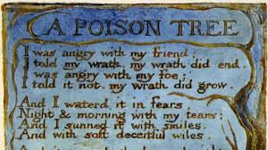 The poem has four stanzas. A Poison Tree William Blake British Accent Youtube