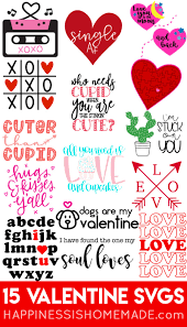 Download 15 Free Valentine Svg Files Happiness Is Homemade