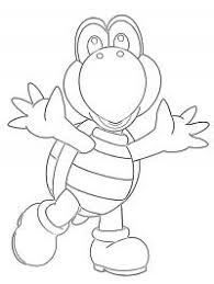 Koopa troopas come in four colors: Super Mario Color Pages Free Coloring Pages For You And Old
