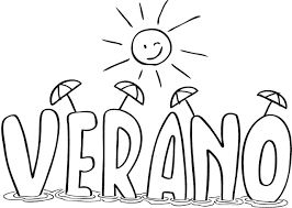 Recursos Y Actividades Para Educacion Infantil Carteles Para Colorear Par Manualidades De Verano Para Ninos Manualidades De Otono Para Ninos Dibujos De Verano