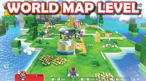 Super Mario 3d World Level Maps What Happens If You Make The World Map A Level In Super Mario 3d World Bowser S Fury Youtube