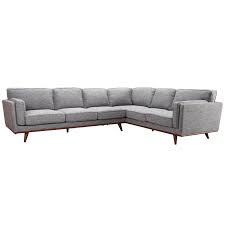 92w x 40d x 29h. Mid Century Modern Gray 2 Piece Sectional Camden 2 Piece Sectional Sofa Modern Grey Sectional Modern Sofa Sectional