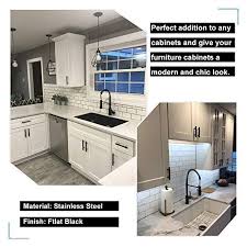 5 1/4 inch cabinet pulls b 2.5 inch gold cabinet straight gold pulls brushed gold. Ls7024bk128 Matte Black Kitchen Hardware 5 Inch Drawer Pulls Kitchen Cabinet Hardware For Modern Drawer Handles 5 Pack Goldenwarm Black Cabinet Pulls Cabinet Door Handles Hardware Tools Home Improvement Urbytus Com