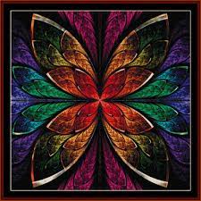 Also, free pattern downloads for beading, cross stitch, knitting, crochet. Fractal 396 Cross Stitch Pattern By Cross Stitch Collectibles Crafting Cross Stitch Wall Hangings