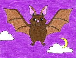 Just in time for halloween, learn a simple and easy way how to draw a bat from a few simple shapes. How To Draw A Flying Bat Art Projects For Kids