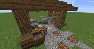 In the crafting menu, you should see a crafting area that is made up of a 3x3 crafting grid. Minecraft Build Inspiration A Small Stonemason S Work Space