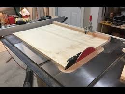 Make A Panel Sled Youtube Table Saw Sled Table Saw Paneling