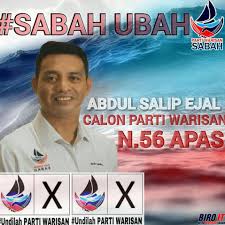 Menurut guan eng, pertaruhan pada prn sabah adalah terlalu besar yang mana pihaknya tidak boleh kalah. Parti Warisan Sabah Dun Apas N 56 Ø§Ù„ØµÙˆØ± ÙÙŠØ³Ø¨ÙˆÙƒ