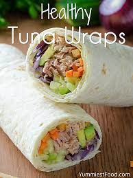 Healthy Tuna Wraps Recipe Tuna Wraps Recipes Wraps Recipes Easy Wrap Recipes