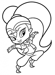 Keep your kids busy doing something fun and creative by printing out free coloring pages. 30 Magical Shimmer And Shine Coloring Pages