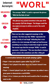 Worl Meaning What Does Worl Mean With Interesting Conversations 7 E S L Other Ways To Say Meant To Be Learn English Vocabulary