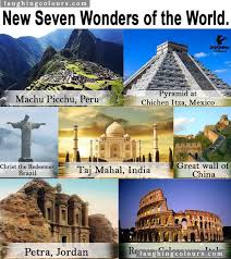 Seven Wonders World Seven Wonders Wonders Of The World New Seven Wonders