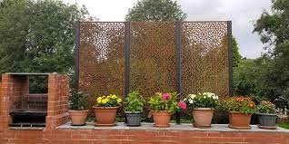 We, at associated metalworks, specialise in manufacturing decorative screens that can perform a variety of functions, from garden decorative screens to privacy screening. Decorative Corten Steel Garden Screens Panel We Are The Factory