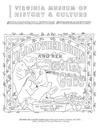 West virginia flag coloring page purple kitty. Color Our Collections Virginia Museum Of History Culture