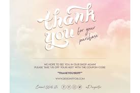 Your support and trust in us are much appreciated. Thank You For Your Purchase Card Template For Your Order Ca 415633 Templates Design Bundles
