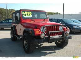 Image result for Flame Red 1999 Wrangler