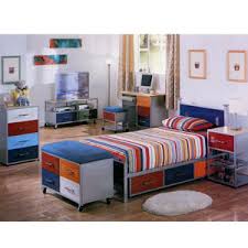 Enjoy free shipping on most stuff, even big stuff. Childrens Bedroom Furniture Bedroom Set With Multicolor Metal Square Tubing 759 Co Nationalfurnishing Com