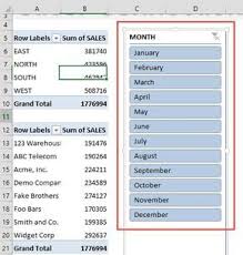 Connect Slicers To Multiple Excel Pivot Tables Pivot Table Microsoft Excel Tutorial Excel Tutorials
