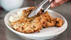 Set to 350 degrees f for 4 minutes. Air Fryer Chicken Fried Steak Couple In The Kitchen