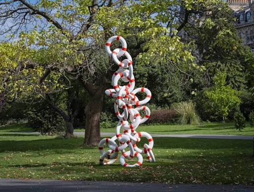 Work by Elmgreen & Dragset