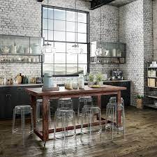 All categories home & living lounge, dining & hall tables dining tables antiques & collectables art baby gear. Rustic Solid Timber High Bench Bar Dining Mobile Table 10 Seater In Dark Walnut Ebay