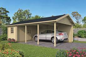 Wir zeigen beispiele gängiger materialien als inspiration für ihre richtige dacheindeckung. Carport Schuppen Dagfinn 810x470x290cm Gunstig Kaufen