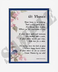 Nan S House Not The Same Without Her I Tried Nana Poems Nana Gifts Nana Presents