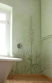 Malerei Badezimmer Lasurmalerei Inka Gierden Atelier Wandlungen Fingerhut Wandbemalung Tapeten Ideen Wandbilder