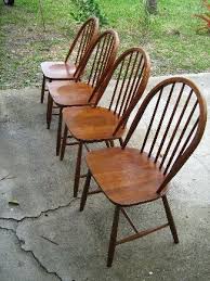 Vintage Modern Tarm Stole Mobelfabrik Teak Windsor Back Chairsmade In Denmark Set Of 4 Great Sculpture And Fo Vintage Danish Modern Teak Chairs Danish Modern