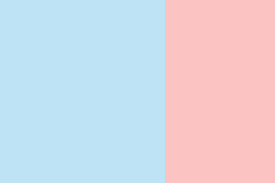The blue neon lights ran in a rectangle frame and the pink lights ran in a rhombus. Baby Blue Baby Pink Color Palette