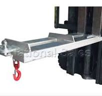 Forklift Tow Jib Towball Attachment