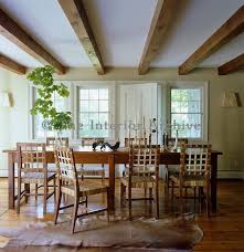 Simon Upton The Interior Archive Rustic Farmhouse Table Traditional Dining Rooms Country Dining Rooms