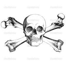 Depositphotos 13663257 Vector Vintage Skull And Cross Bones Jpg 1 024 1 024 Pixels Craneo Miguelitos