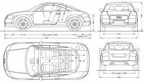 Image Result For 2001 Audi Tt Dimensions