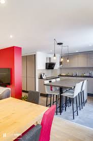 Cuisine Ouverte Restauree Salle A Manger Moderne Cuisine Moderne Cuisine Ouverte