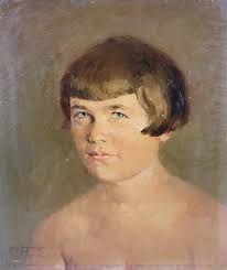 ÖLGEMÄLDE PORTRÄT FEINE Dame Mit Pelzmantel Und Perlenkette Blonde Haare  EUR 240,00