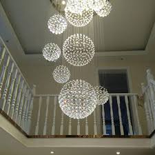 Luxury Solar System Spiral Raindrop Chandelier Sofary Lighting Modern Chandeliers High Ceilings Living Room Design Decor Contemporary Light Fixtures