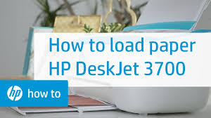 Load photo paper and cards. Loading Paper In The Hp Deskjet 3700 Printer Series Hp Printers Hp Youtube