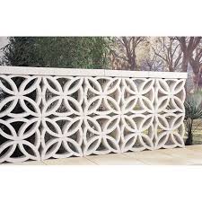 Claustra En Beton Blanc L 40 X H 20 X P 9 Cm Claustra Claustra Beton Claustra Exterieur