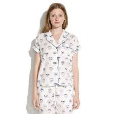 Madewell Pajama Top In Teacup 65 Clothes Tops Pajama Top